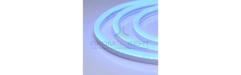 Гибкий неон ARL-CF2835-U15M20-24V Blue (26x15mm)