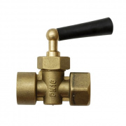 Кран запорный для манометра WATTS RM - 3/8" (ВР/ВР, PN16, Tmin -10°C, Tmax 50°C)