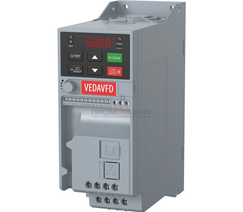 Частотный преобразователь VEDA Drive VF-51 1,5 кВт (380В,3 фазы) ABA00006