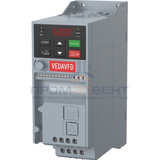 Частотный преобразователь VEDA Drive VF-51 0,75 кВт (380В,3 фазы) ABA00005