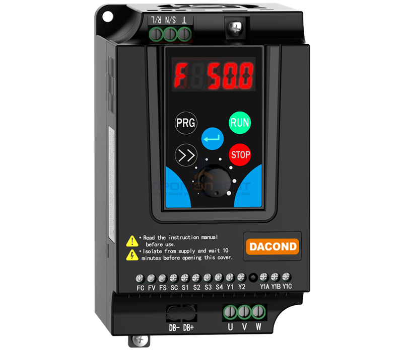 Частотный Dacond Smart 1,5кВт, вход 1 фаза 220В, выход 3 фазы 220В