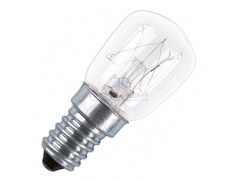 Лампа Osram SPC T25/85 CL 25W E14 для бытовой техники, кухонной вытяжки прозрачная