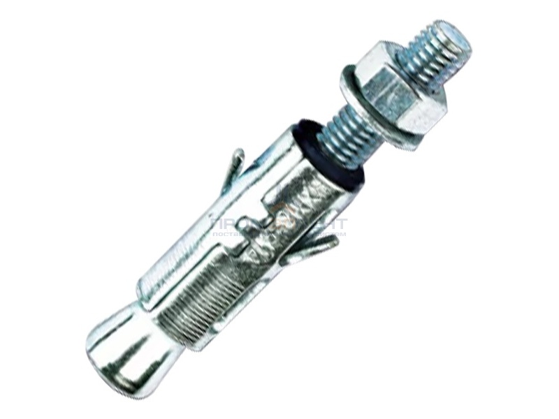 Усиленный анкер 14x70 со шпилькой М8 и гайкой оцинкованный DKC