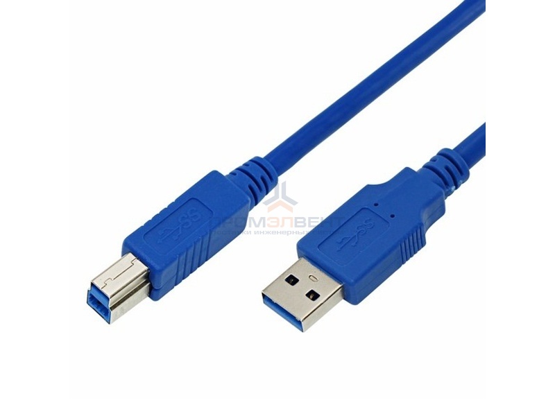 шнур штекер USB A 3.0- штекер USB B 3.0 5м