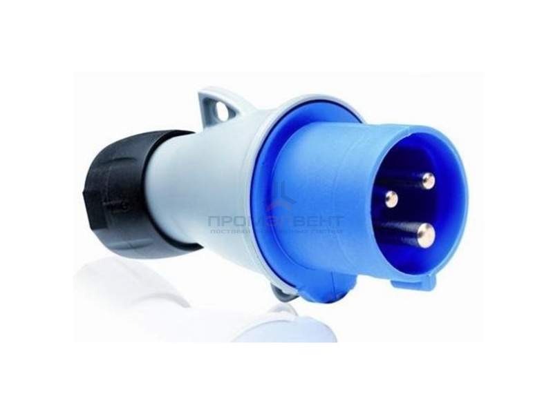 Вилка кабельная ABB 216-P6 IP44 16A 2P+E
