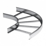 Угол горизонтальный 90? 100x500 R600, цинк-ламельный