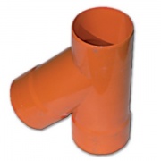 Тройник для двустенных труб,45°, полипропилен, д.160 мм DKC