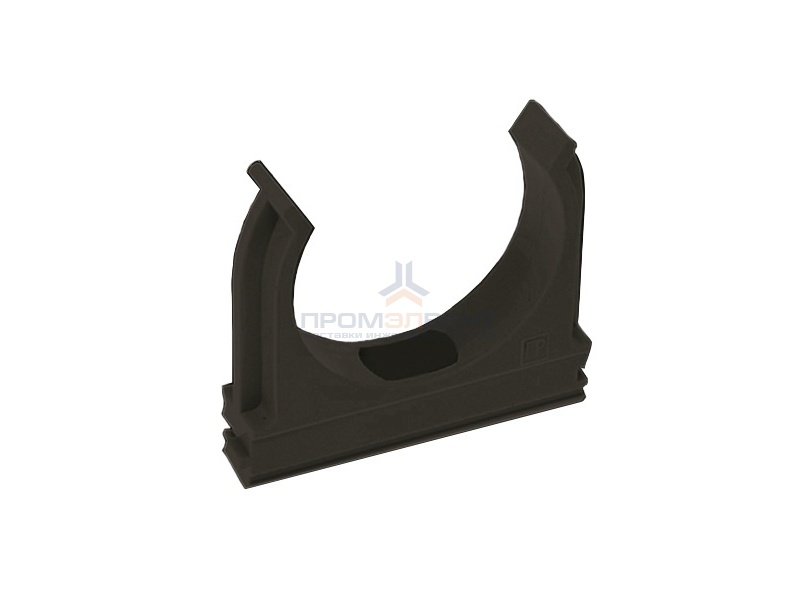 Крепеж-клипса для труб d40мм черная [уп. 15шт]