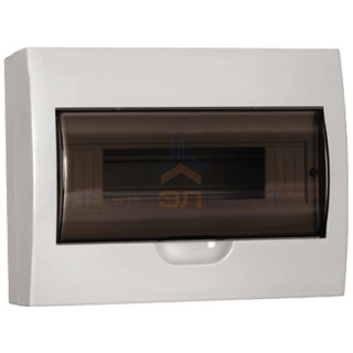 Бокс ЩРН-П-12 на 12 модулей навесной пластиковый с прозрачной дверкой IP40 ИЭК